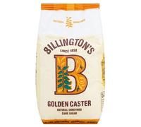 Billington's Zucchero Di Canna Non Raffinato Naturale Caster D'Oro (1Kg) (Confezione da 2)