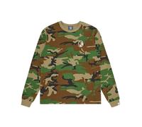 Billionaire Boys Club - Tee LS Camo Waffle - - Tops - Uomo - Multicolore - S