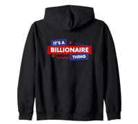 Billionaire Gift Rich Successful Entrepreneur Billionaires Felpa con Cappuccio