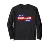 Billionaire Gift Rich Successful Entrepreneur Billionaires Maglia a Manica