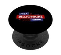 Billionaire Gift Rich Successful Entrepreneur Billionaires PopSockets PopGrip Adesivo