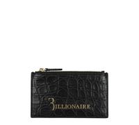 Billionaire Italian Couture Black Crocodile Cardholders