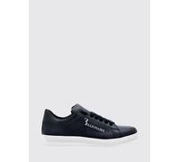 BILLIONAIRE Sneakers low-top in pelle liscia con logo stampato e caviglia imbottita 40 Blue