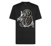 Billionaire - T-Shirt Girocollo Logo Scritta - - Tops - Uomo - Nero - 4XL