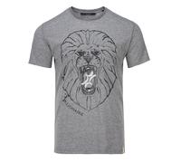 Billionaire - T-shirt Girocollo SS Lion - - Tops - Uomo - Grigio - S