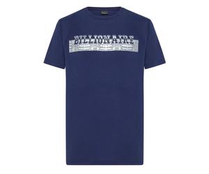Billionaire, ,Tops ,Uomo ,Blu ,S T-Shirt Girocollo