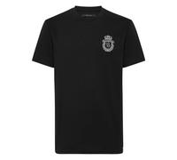 Billionaire, ,Tops ,Uomo ,Nero ,L T-Shirt Girocollo Crest