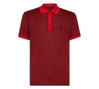 Billionaire, ,Tops ,Uomo ,Rosso ,S Polo Shirt Lion