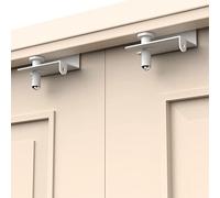 BILLROAD - Serratura superiore per porta a prova di bambino, per la sicurezza dei bambini, realizzata in metallo resistente, serratura regolabile di sicurezza per bambini, per porte interne spesse 2-5