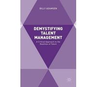 Billy Adamsen Demystifying Talent Management (Copertina rigida)