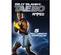 BILLY BLANKS TAE BO AMPED - 5 Workouts DVD Set - Jump Start Cardio, Fat Burn Accelerator, Full Throttle, Core Express & Live in LA