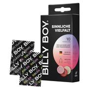 Billy Boy Condoms Sensual Variety 10 Pack Wide Fit 56Mm With, prodotto per uso quotidiano