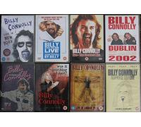 BILLY CONNOLLY STAND-UP LIVE COMEDY COLLECTION 8 DVD's: an audience with WAS IT SOMETHING I SAID bites yer bum and hand picked IN NEW YORK london 2010 HIGH HORSE TOUR the greatest hits DUBLIN 2002