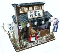 Billy Doll House Miniature Model Kit Figure Handcraft SHIBAMATA Unagi Eel Shop