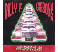 Billy F Gibbons Jingle Bell Blues Translucent Red Single (Vinyl LP)
