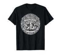 Billy Hill's Original Moonshine Whiskey - Bruciatore Nero Maglietta