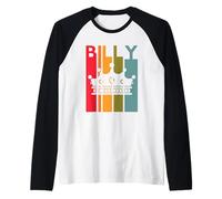 Billy, idea regalo per ragazzi e uomini, nome retrò Vintage Billy Maglia con Maniche Raglan