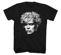 Billy Idol Bighead Adult Tops Pullover Men's Crewneck T-Shirt Short Sleeve Top Unisex Pure Cotton Tee Black L