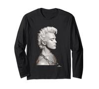 Billy Idol Culla Dell'amore Era di Phil Nicholls Maglia a Manica