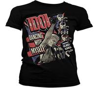 Billy Idol - Dancing with Myself Tour Ladies T-Shirt S-3XL S