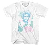 Billy Idol - Pastello Billy - American Classici - Bianco Adulto Manica Corta T