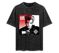 Billy Idol The Very Best of Billy Idol Idolize Yourself Men's T-Shirt Black Unisex Mens Tees XL