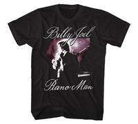 Billy Joel - Piano Man - Manica Corta - Adulto - T-Shirt
