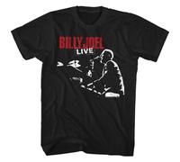 Billy Joel - Tour 81 - Maniche Corte - Adulto - T-Shirt