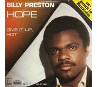 Billy Preston - HOPE 7" (VINYL 45) GERMAN MOTOWN 1981