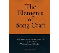 Billy Seidman Elements of Song Craft (Tascabile)