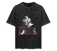 Billy Squier Dont Say No Rock Album Cover T-Shirt Printed Tee Graphic Top for Men Black Shirt 3XL