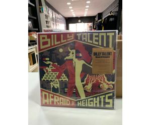 BILLY TALENT 2 LP AFRAID OF HEIGHTS BLOODY MARY VINILE COLORATO NUMERATO