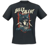 Billy Talent Chaotic Flashes Uomo T-Shirt Nero M 100% Cotone Regular
