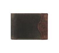 Billy the Kid Portafoglio Hunter RFID in pelle 12 cm khaki-brown (0862-30)