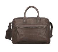 Billy the Kid Nasty Cowboys Franklin Cartella in pelle 40 cm Scomparto per laptop grigio