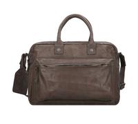Billy the Kid Nasty Cowboys Franklin Cartella in pelle 40 cm Scomparto per laptop grigio