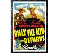 Billy The Kid Returns (DVD) Roy Rogers Smiley Burnette Trigger