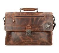 Billy the Kid Ranger A4 Cartella in pelle 40 cm brown (0871-25)