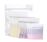 BillyBath Sacco per bucato in rete con cerniera per vestiti delicati - 10 pezzi (1XL+3L+3M+3S)