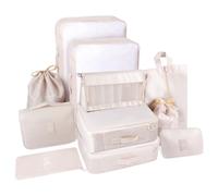 BillyBath Set di 11 organizer per valigie, cubi per le vacanze e i viaggi, borse per valigia, cubi da viaggio, sistema di organizzazione per valigie