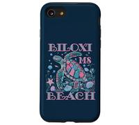 BILOXI BEACH MS TURTLE LOVER SOUVENIR SPIAGGIA COLORATO Custodia per iPhone SE (2020) / 7 / 8