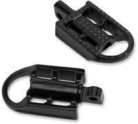 BILTWELL 7002-201-01 FOOTPEGS MUSHMAN BLK PASSEGGERO PILOTA