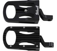 BILTWELL 7006-203-02 FOOTPEGS XL STEP BLACK HARLEY DAVIDSON 883 N IRON 2017