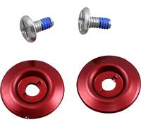 Biltwell Gringo S/Lane Splitter, kit di styling male Rosso/Argento