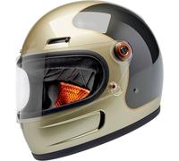 Biltwell Gringo SV, casco integrale L female Grigio Scuro/Beige Scuro/Oro
