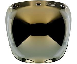 Biltwell Universal, bolla-visiera specchiata male Oro A Specchio