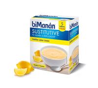 Bimanán Crema pasticcera sostitutiva al limone 5 unità - Sostituto pasto