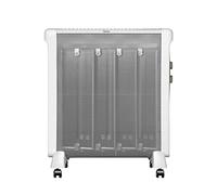 Bimar HC511 Termoconvettore in Mica a Basso Consumo, Stufa elettrica con 2 Potenze di Riscaldamento, Termostato Regolabile, Silenzioso e Trasportabile