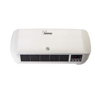bimar HP090 Termoventilatore a Parete, Termoconvettore Elettrico, Stufa scalda Bagno Elettrico, Riscaldamento a Parete, Display Digitale, Telecomando, Timer 12h, Programma Settimanale