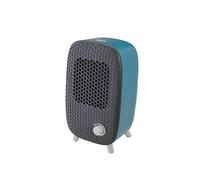 Bimar HP135 Termoventilatore da Tavolo con Resistenza 500W Ceramica PTC a Basso Consumo, Stufetta da Tavolo con Termostato Regolabile, Segnalatore Luminoso, Filtro Aria